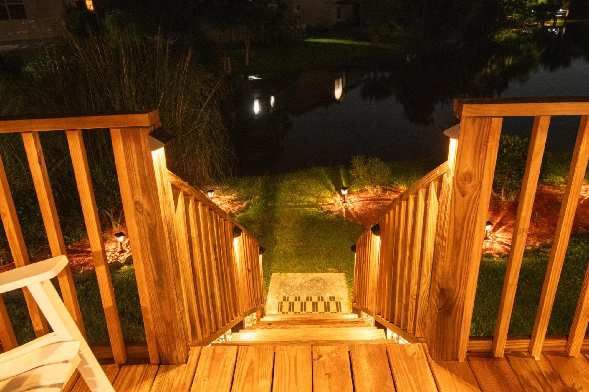 Savannah Lakefront Retreat Near Tybee Beach With King Bed And Free Parking Eksteriør bilde